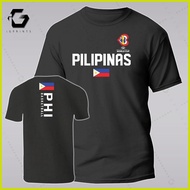 ∷ iGPrints Gilas Pilipinas Shirt Sports Basketball FIBA ​​TShirt Team Pinas World Cup T-Shirt C