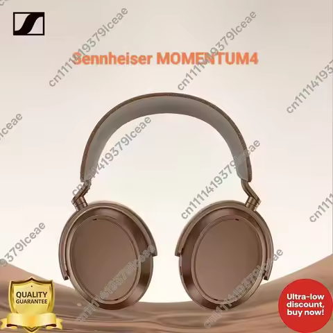 Sennheiser MOMENTUM 4 Over Ear Bluetooth Headphones Adaptive Noise Cancellation Long Battery Hi-Fi A