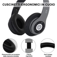 "8S Over-ear Wireless Headphones, Wireless Bluetooth Headphones Wireless  Stereo Foldable High Fidelity Built-in Microph