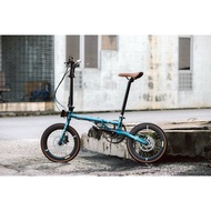 TECC FLIZZ FOLDING BIKE 20" CHROMOLY SHIMANO TIAGRA 10-SPD (37-451) (20X1.3/8) 50mm Carbon Profile w
