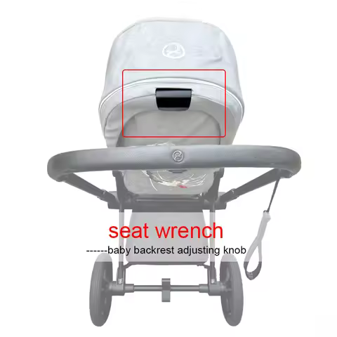 Buggy Seat Wrench For Cybex Priam 2/3/4 Platinum Mios 2/3 Balios S/Lux Rear Board Adjuster Backrest 