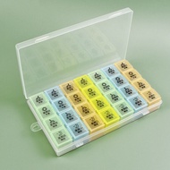 FENGHONGTAO | Travel Pill Organizer 7 Days 4 Times A Day