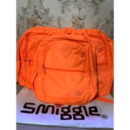 Smiggle NEON BACKPACK (ORANGE)