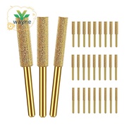 30Pcs Electric Chain Grinder 3 Size Chainsaw Sharpener Bits, For Chain Saw, (5/32inch, 3/16inch, 7/3