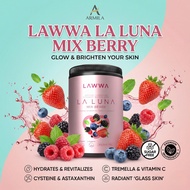 LAWWA LA LUNA Mix Berry – Minuman Kecantikan 30x Cerah, Kulit Tegang & Glowing dengan Cysteine, Asta