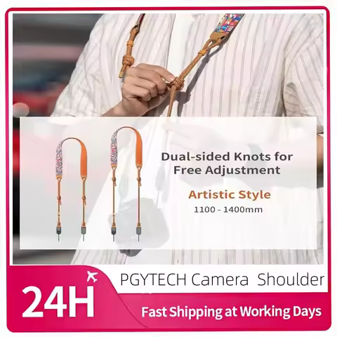 PGYTECH Camera Shoulder Strap Air Quick-Release for Mirrorless, Grass Green