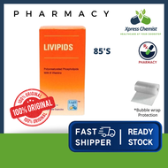 LIVIPIDS 85'S LIQFIL VEGETABLE CAPSULES | LIVER TONIC (EXP 09/2027)