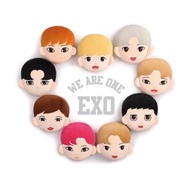 Ready Stock Boneka Bantal Exo Korea Boneka Kpopers Lucu Original Bahan