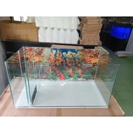 Aquarium With Side Filter L3'xW1.5'xH1.5'/ L3"xW1.5"xH1.5"