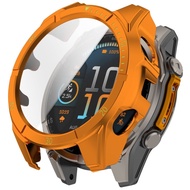 Dropshiping Tempered Glass Film Integrated PC Watch Case For Garmin Fenix 8 AMOLED 51mm/Garmin Fenix