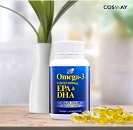 COSWAY Pure & Safe Nn Omega-3 Fish Oil 1000mg (50 softgels)