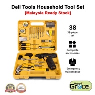 Deli Tools Household Tool Set DL1038L