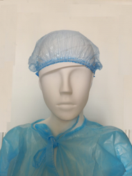藍仕德 - 一次性PE髮網 (PE浴帽)(藍色)(100條/袋)(19吋)