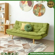 Sofa Bed Minimalis Fabric Hijau Informa Sofa Lipat Garland Sofa Kasur Sleeper Sofa Green