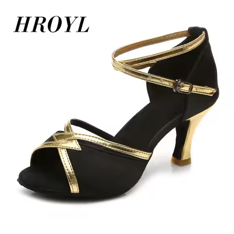 Ballroom Latin Dance Shoes for Girl Women Lady's Professional Salsa Tango Party Dancing Shoes High Q