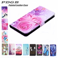hot sale PDGB Painted Wallet Leather Case for Huawei Honor 8X 8A 8C 8S Y6 Y7 Prime Y5 2018 Y9 2019 C