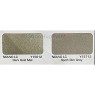 AIKKA Y15612 DARK GOLD MET & Y15712 SPORT RIM GREY YAMAHA NOUVO LC AUTOMOTIVE 2K MOTORCYCLE PAINT