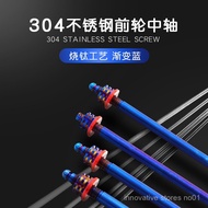 Stainless Steel Titanium-Fired Front Wheel Axle Center Axle Screw for Mavic Air 3 Air 4 Mini 3 Mini 