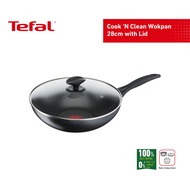 Tefal Cook 'N Clean Wokpan 28cm With Lid