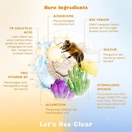 [Jerawat Darurat + Bekas Jerawat] Adara - Bee Clear Acne Hero + Spotless Gel/Cream 10gr