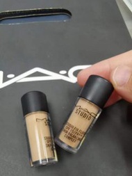 Mac無暇粉底液3ml n18，nc15