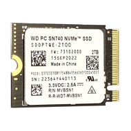 Western Digital 2TB WD PC SN740 PCIe Gen4 x4 M.2 2230 NVMe SSD, SDDPTQD-2T00