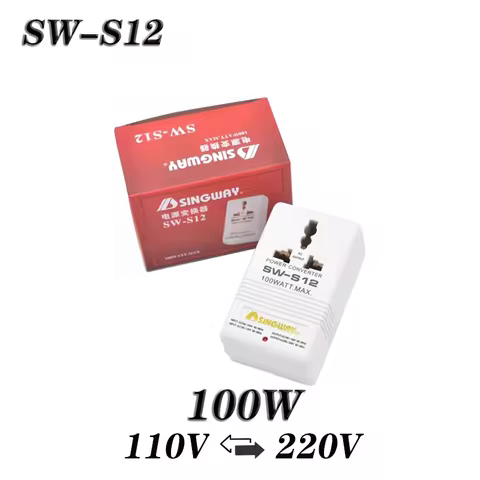Portable SW-S12 100W Power Transformer 110V To 220V 220V To 110V Bidirectional Converter Transformer
