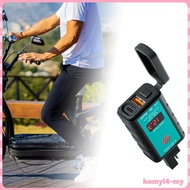 [HomyldfMY] Motorcycle USB Charger Display Quick DC12V-24V SAE to USB Adapter