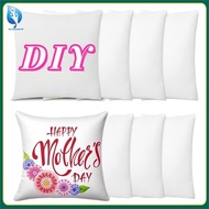 [yingchuanshui.my] Sublimation Blanks Pillow Cases 16"X 16" White Cushion Covers Vacuum Cleaner Part