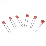 100pcs Ceramic capacitor 50V 1pF ~ 100nF 0.1uF 104 4.7PF 10PF 22PF 33PF 47PF 100PF 101 220PF 221 330