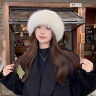 By Her Official - Russian Winter Women's Beanie Hat Women's Winter Hat/ Winter Beanie Hat/ Mongolia 