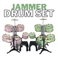 BYJ Jammer Drum Set Musical Percussion Instruments Large Beginner Drum Set for Kids