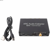 JONY1IF HD Output ARC Sound Extractor, 192KHz Supports ARC/ /Coaxial Input Switching Digital Analog 