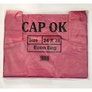 24" x 28" CAP OK PLASTIC BAG / SINGLET BAG HANDLE BAG / BEG PLASTIK BESAR / T-SHIRT BAG / BEG TANGKA