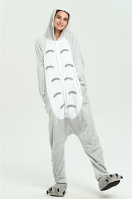 Kigurumi Totoro Onesie Phụ Nữ Anime Cosplay Pajama Người Lớn Động Vật Carnival Homwear Động Vật Hoạt
