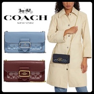 COC Morgan Crossbody In Signature Chambray Shoulder Bag CH150