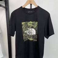 TNF Hot Selling Cotton T-Shirt TNF Retro Round Neck Logo Couple Casual