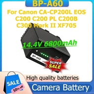 BP-A60 Camera Battery for Canon CA-CP200L EOS C200 C200 PL C200B C300 Mark II XF705 Replacement Batt