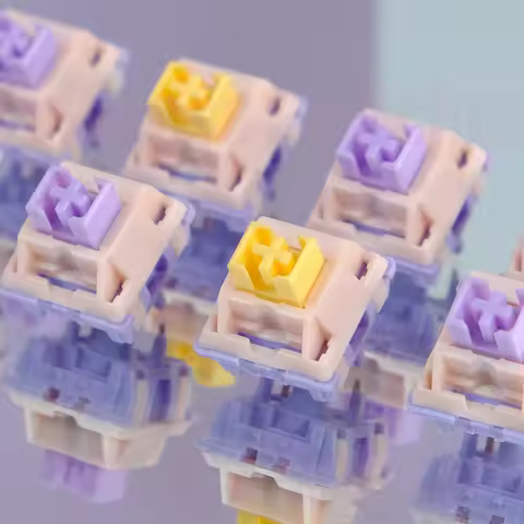 MMD Princess Switch V3 BOX Linear RGB SMD 5pin 48g 53.5g 62g 46.5g for mechanical keyboard POM PTFE 