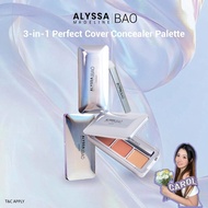 [Carol Set A & B] Alyssa Madeline Concealer Full Coverage Palette Waterproof,  Liquid Contouring & H