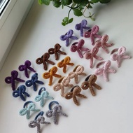 🎀 1 PAIRS CROCHET BOW TIES 🎀 HANDMADE CROCHET