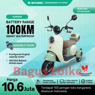 PROMO SEPEDA LISTRIK SAIGE AURORA RODA TIGA ANTI AIR