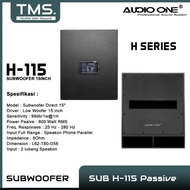 SUBWOOFER AKTIF DAN PASSIVE 15 Inch Audio One DK 115 Sub PROFESSIONAL SUBWOOFER | TMSAUDIO
