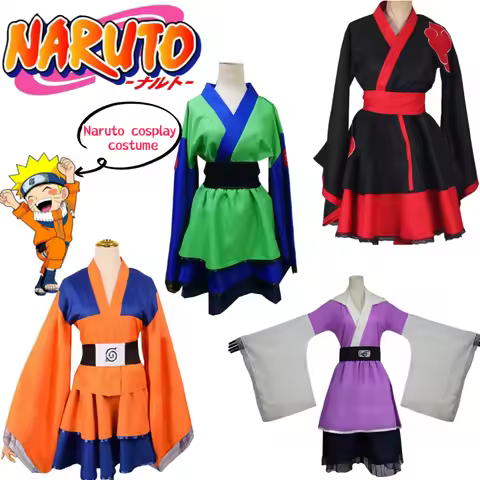 Naruto Uzumaki Naruto Uchiha Sasuke Hatake Kakashi cosplay Costume Creative High-value Anime Girl Co