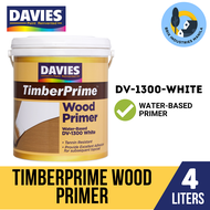 Davies TimberPrime Waterbased Wood Primer 1 Liter and 4 Liters (Gallon) DV-1300 Aqua Gloss-it Megacr