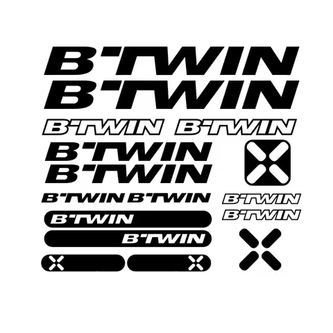 for BTWIN BIKES Stickers Decals Vinyl Mountain Bike Cycling Bmx