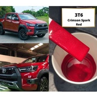 3T6 CRIMSON SPARK RED 2K PAINT/ CAT KERETA/ 2K CAR PAINT