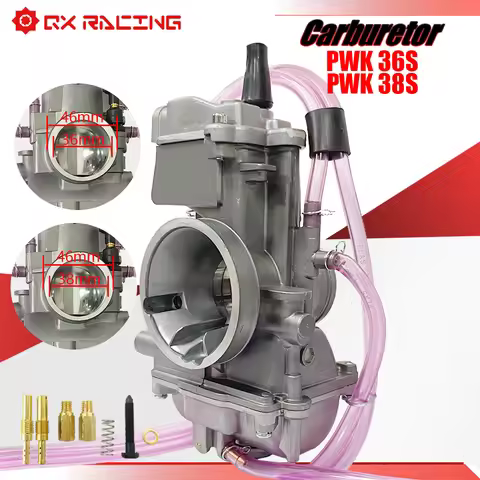 Motorcycle Carburetor Keihin PWK Carburetor PWK 36S 38S AG Air Striker For KT 250exc TE250 For Kawas