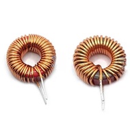 T80-2 20mm 7UH 10UH 22UH 0.8mm 1mm Wire Vertical Red-Gray Annular Toroidal Coil Filter Choke Digital