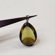 (金字塔)黃水晶吊飾 - 招財 增加財運水晶